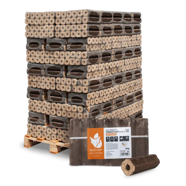 Holzbriketts PiniKay Octagon 96 x 10 kg