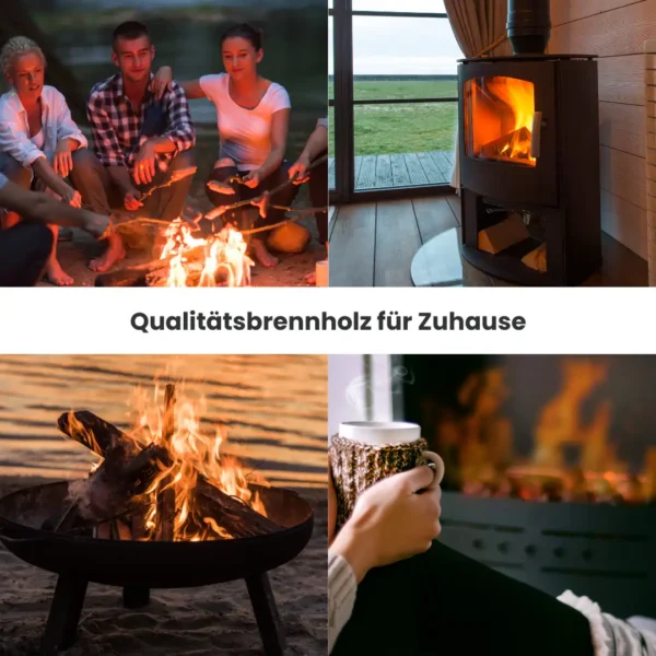 Kaminholz Buche kammergetrocknet | 1 RM ( Scheitlänge 25 cm ) - Image 10
