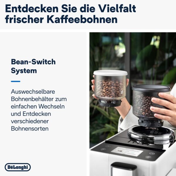 Kaffeevollautomat De’Longhi EXAM440.55.W Rivelia Milk Weiß - Image 2