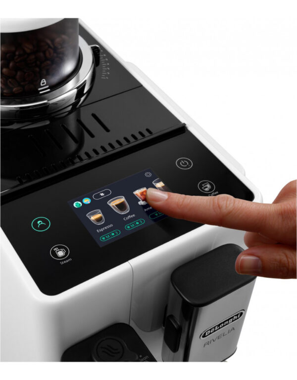 Kaffeevollautomat De’Longhi EXAM440.35.W Rivelia Weiß - Image 2