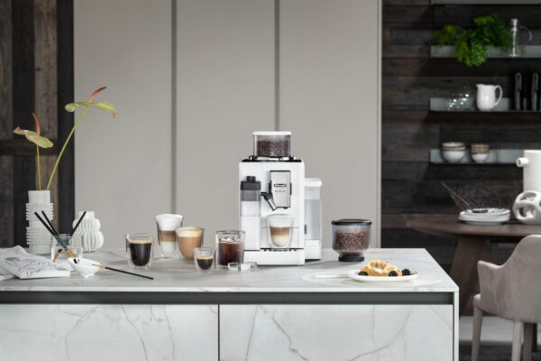 Kaffeevollautomat De’Longhi EXAM440.55.W Rivelia Milk Weiß - Image 6