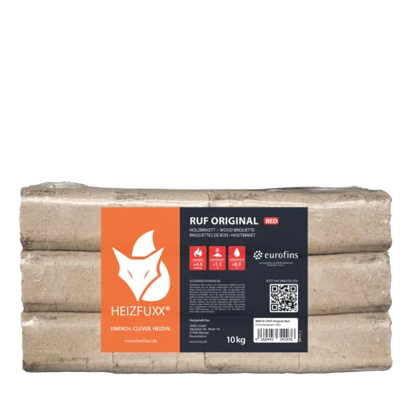 Holzbriketts RUF Original Red 96 x 10 kg - Image 6