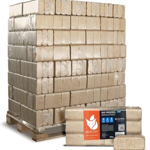 Holzbriketts Ruf Original Blue 10kg x 96 Gebinde 960kg 1 Palette Weichholzbriketts Kaminbriketts Ofenbriketts Brennholz Brikett Gluthalter Briketts Paligo