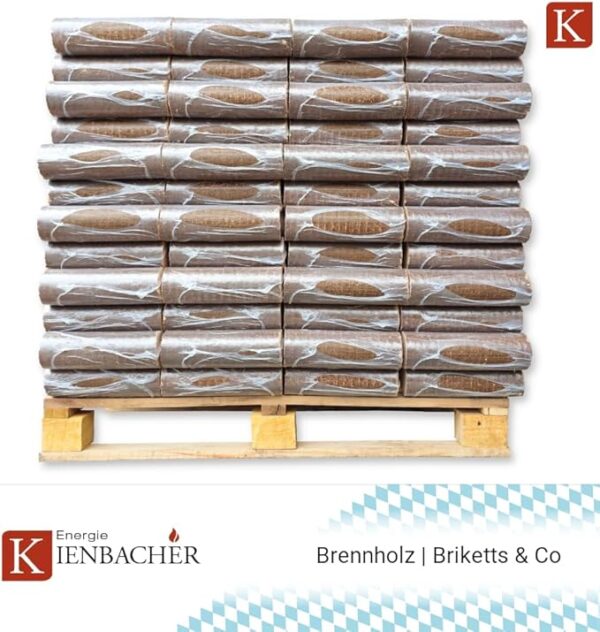960kg Palette Nestro BrikettTOP SONDERAKTION Hartholzbriketts aus Buche und/oder Eiche Kamin Ofen Heizen Holz Gluthalter Brennholz Premium Öko Holzbriketts | Energie Kienbacher - Image 5