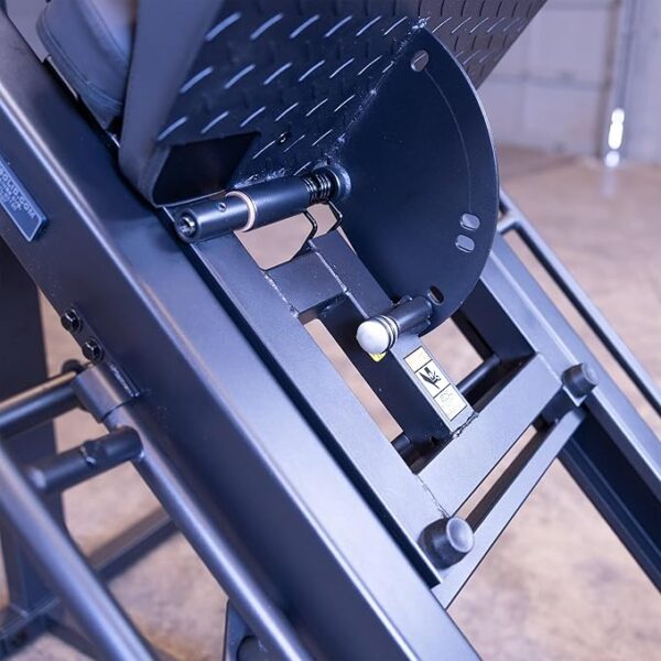 Body-Solid 3in1 Beintrainer I Beinpresse I 45° Hackenschmidt I Wadentrainer I Leg Press I Hack Squat I Fitnessgerät I Beinpresse für Zuhause I Black-Edition I - Image 6