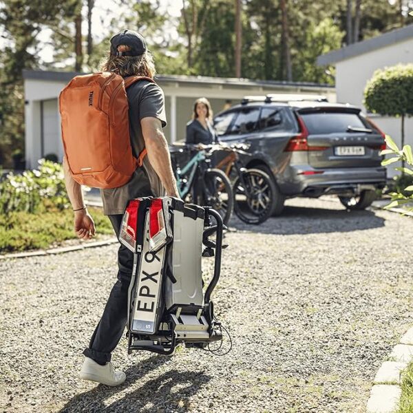 Thule EasyFold XT Fahrradträger für Anhängerkupplung 2 Fahrräder silber - Image 4