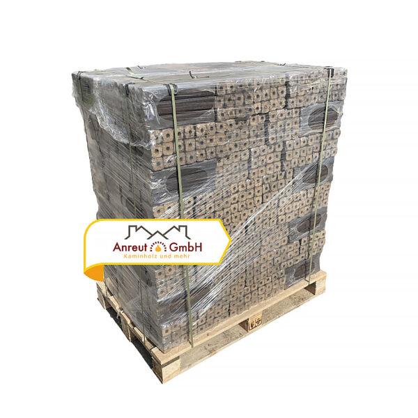 Hartholzbriketts “Pini&Kay” 960kg (6,5 cm X 6,5 cm X 25 cm) - Image 2