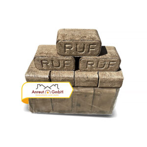 Holzbriketts “RUF” 10kg Testpaket (5 cm X 5 cm X 32 cm)