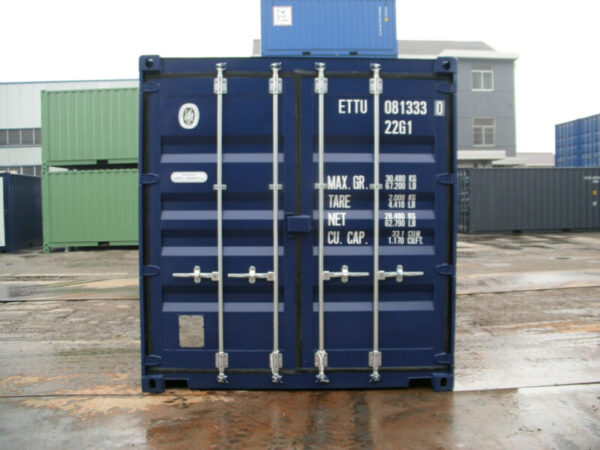 20 Fuß Container, kobaltblau - Image 4