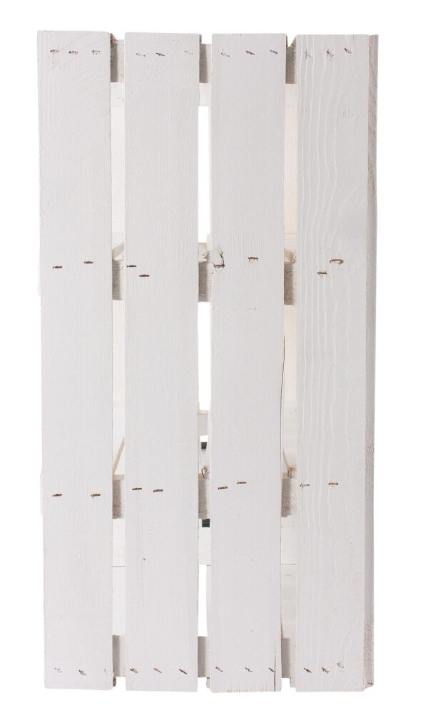 Holzkisten 4er Set – Regalkisten mit 2 Regalböden – Weiß - Image 4