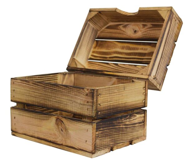 Kleine Holztruhe mit Deckel – Geschenkbox – Erinnerungskiste – Holzkiste
