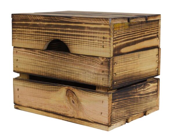 Kleine Holztruhe mit Deckel – Geschenkbox – Erinnerungskiste – Holzkiste - Image 3