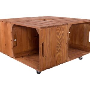 Tisch – Couchtisch aus Ikea Kallax Kisten – Holzkisten Möbel