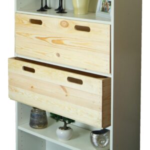 Kiste Ikea Billy Regal – Naturfarbend – Holzbox – Holzkiste 76x25x27cm