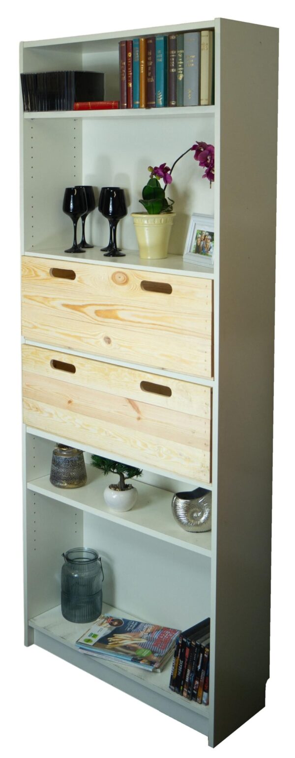 Kiste Ikea Billy Regal – Naturfarbend – Holzbox – Holzkiste 76x25x27cm - Image 6