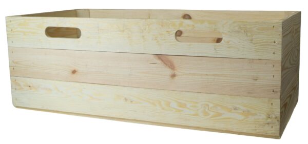 Kiste Ikea Billy Regal – Naturfarbend – Holzbox – Holzkiste 76x25x27cm - Image 4