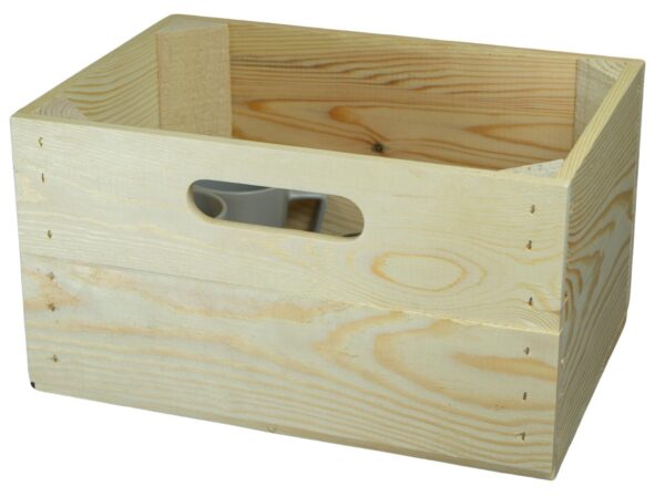 Kiste für Billy Regal – Natur – Kleine Einschubkiste – Holzkiste – Box – 36x25x20cm - Image 3
