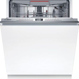 Bosch SBV4ECX32E, Serie 4, Smarter XXL-Geschirrspüler Vollintegriert 60 cm, Besteckschublade, Made in Germany Spülmaschine, extra Trocknen, starke Reinigung, sehr leise, Automatikprogramme, AquaStop